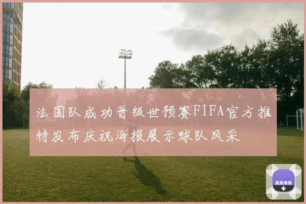 法国队成功晋级世预赛FIFA官方推特发布庆祝海报展示球队风采